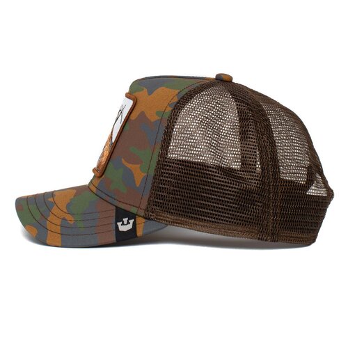 Goorin Bros. Clay Henry Baseball Trucker Cap The Farm Animal Brown