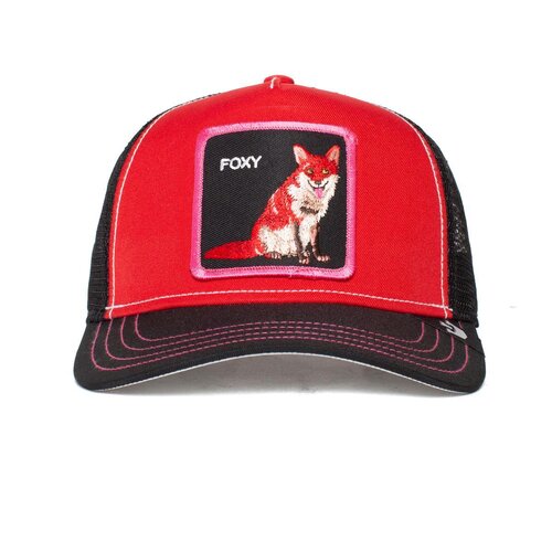 Goorin Bros. Fox Trip Trucker Cap The Farm Animal Red