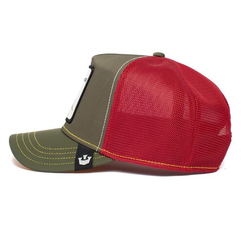 Goorin Bros. Thunder Lizard Trucker Cap The Farm Animal Olive