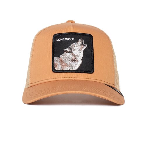 Goorin Bros. Lone Wolf Truckin Trucker Cap The Farm Animal Mauve