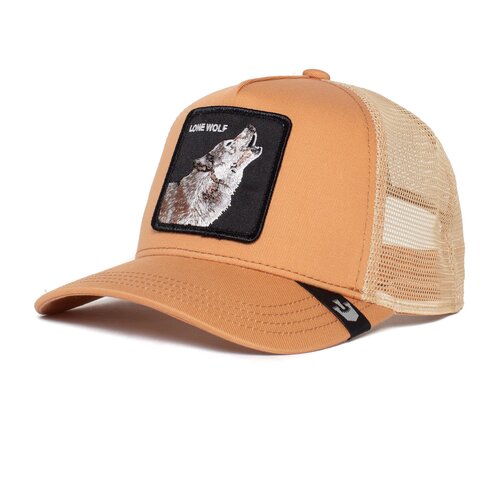 Goorin Bros. Lone Wolf Truckin Trucker Cap The Farm Animal Mauve