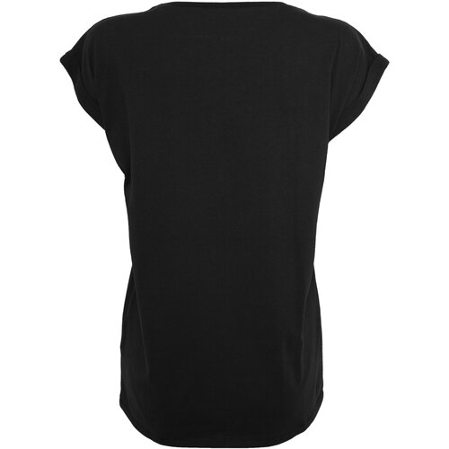 Build Your Brand Ladies Extended Shoulder Tee 3-Pack blk/blk/blk 4XL