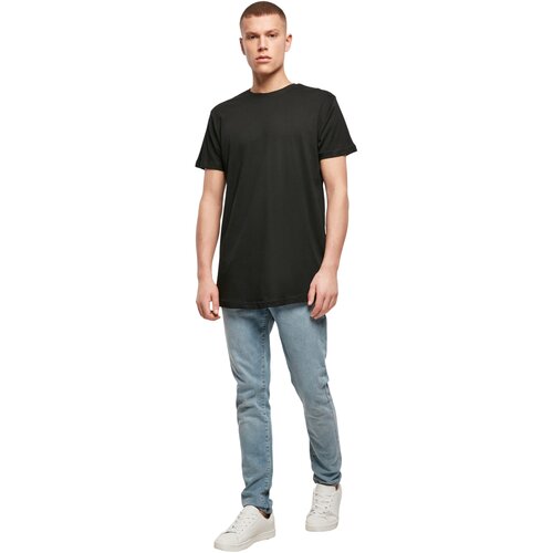 Build Your Brand Shaped Long Tee 3-Pack blk/blk/blk M