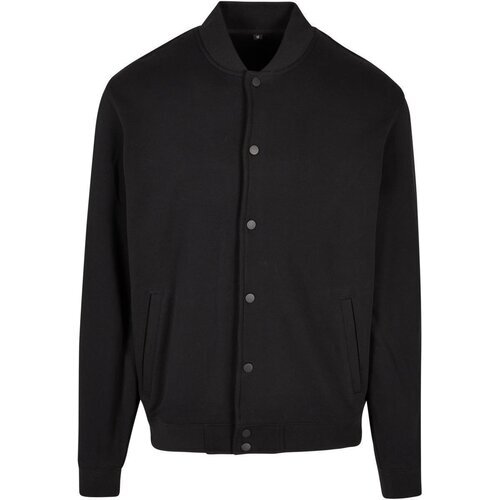 Build Your Brand Heavy Tonal College Jacket black 4XL