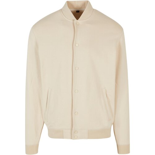 Build Your Brand Heavy Tonal College Jacket sand XXL