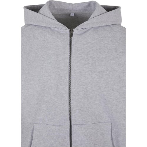 Build Your Brand 90s Zip Hoody heathergrey XXL