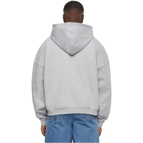 Build Your Brand 90s Zip Hoody heathergrey XXL