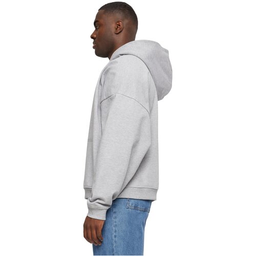 Build Your Brand 90s Zip Hoody heathergrey XXL