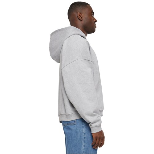 Build Your Brand 90s Zip Hoody heathergrey XXL