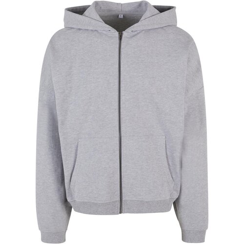 Build Your Brand 90s Zip Hoody heathergrey XXL