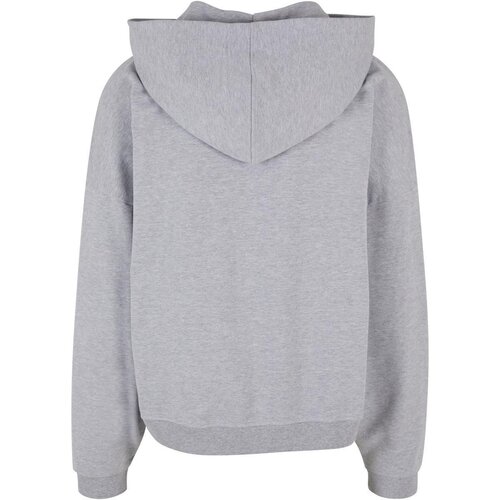 Build Your Brand 90s Zip Hoody heathergrey XXL