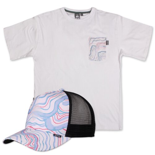 Djinns Arty Waves HFT Cap + Pocket T-Shirt Pack