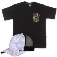 Djinns Arty Waves HFT Cap + Pocket T-Shirt Pack