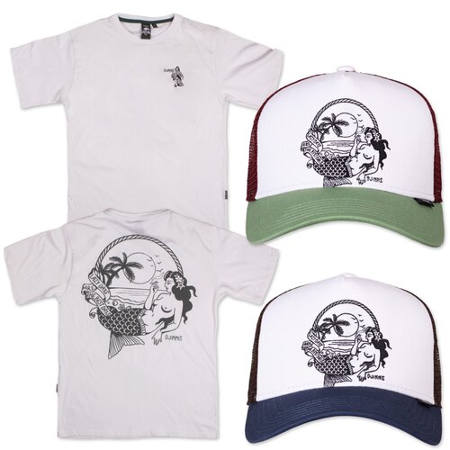 Djinns Lazy Mermaid HFT Cap + Oversize T-Shirt Pack