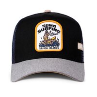 Coastal HFT Sumo Samoa Trucker Cap Black/Grey