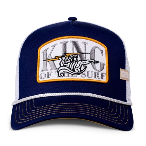 Coastal HFT King Surf Trucker Cap Navy/White