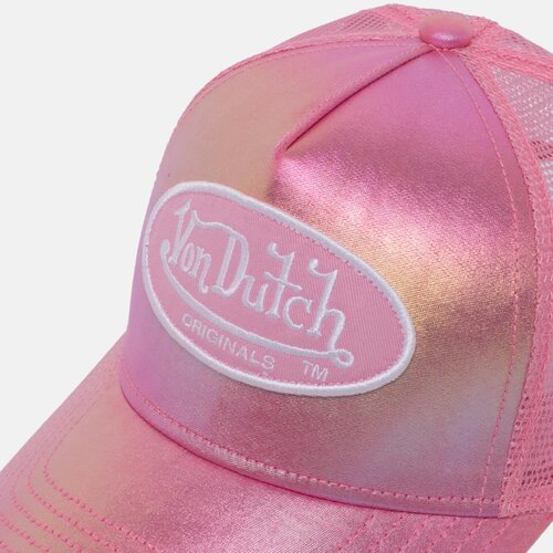 Von Dutch Originals Trucker Cap ADELAIDE -  Pink/Metallic