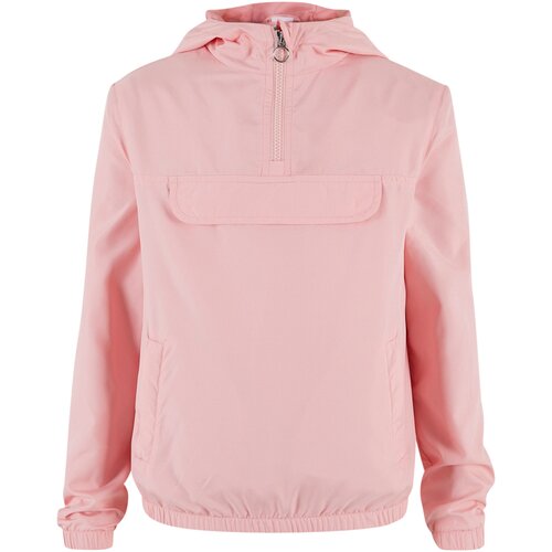 Urban Classics Kids Girls Basic Pullover Jacket lemonadepink 158/164