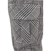 Urban Classics Kids Boys AOP Glencheck Cargo Jog Pants