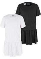Urban Classics Kids Girls Valance Tee Dress 2-Pack