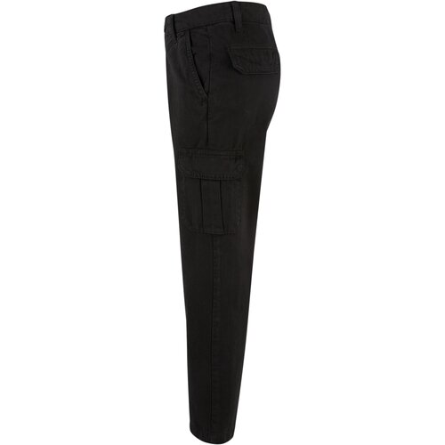 Urban Classics Kids Boys Straight Leg Cargo Pants black 110/116