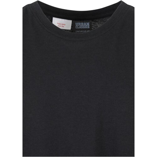 Urban Classics Kids Girls Extended Shoulder Tee 2-Pack whitesand/black 110/116