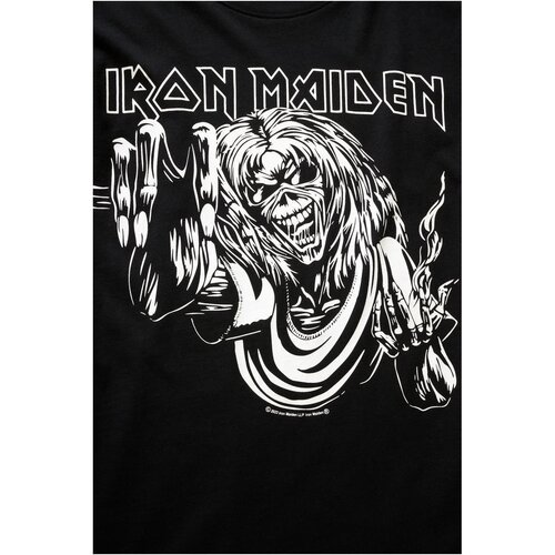 Brandit Iron Maiden Tee Shirt Design 3 ( glow in the dark pigment) black 3XL