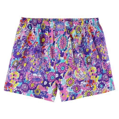 Lousy Livin Boxershorts Flowers Blue Iris XS