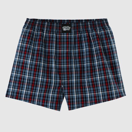 Lousy Livin 3-Pack Boxershorts Grey Check Autumn L