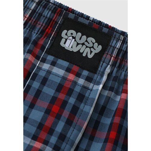 Lousy Livin 3-Pack Boxershorts Grey Check Autumn L