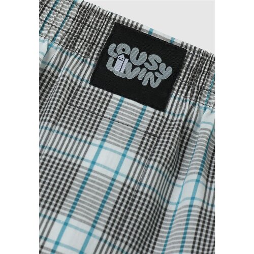 Lousy Livin 3-Pack Boxershorts Grey Check Autumn L