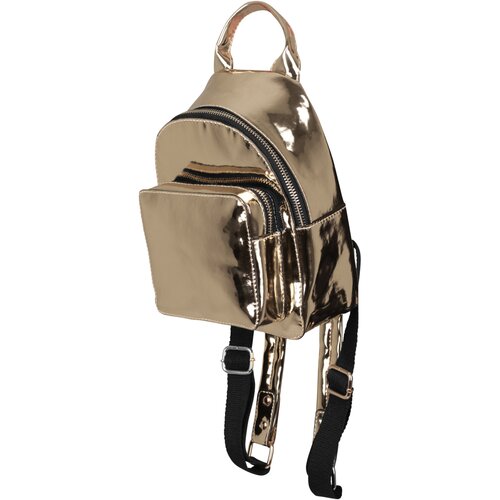 Urban Classics Mini Metallic Backpack gold one size