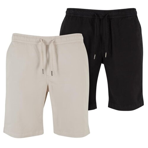 Urban Classics Stretch Twill Joggshorts 2-Pack