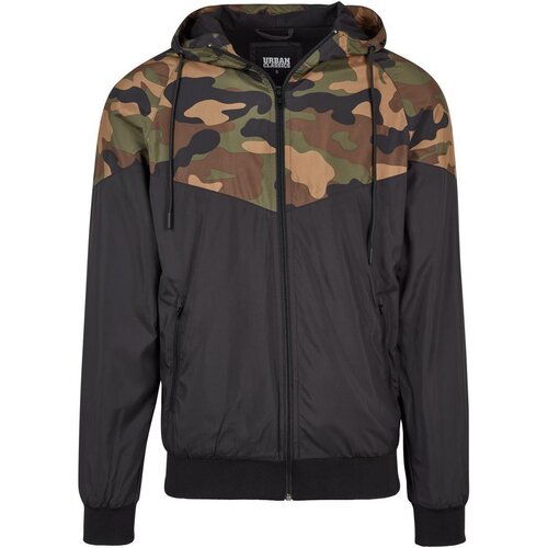 Urban Classics Pattern Arrow Windrunner blk/woodcamo S