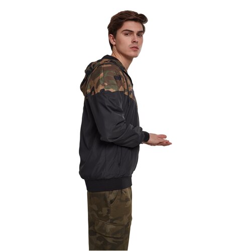 Urban Classics Pattern Arrow Windrunner blk/woodcamo S