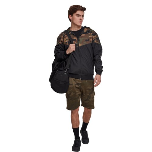 Urban Classics Pattern Arrow Windrunner blk/woodcamo S