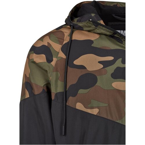 Urban Classics Pattern Arrow Windrunner blk/woodcamo S