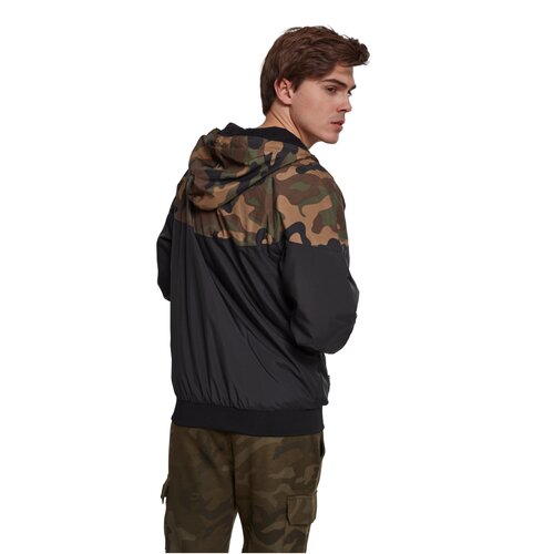 Urban Classics Pattern Arrow Windrunner blk/woodcamo S