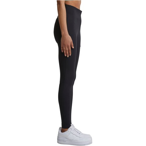 Urban Classics Ladies High Waist Leggings 2-Pack black+black L