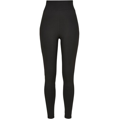 Urban Classics Ladies High Waist Leggings 2-Pack black+black L