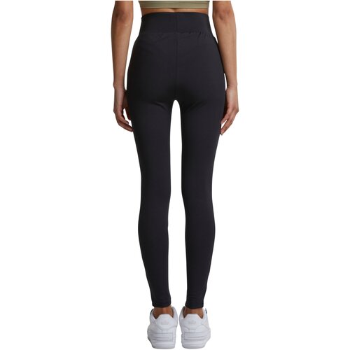 Urban Classics Ladies High Waist Leggings 2-Pack black+black L