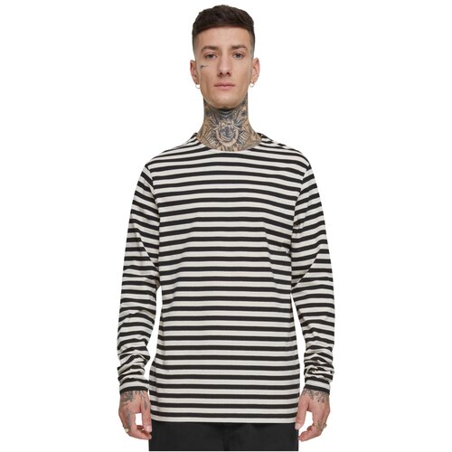 Urban Classics Regular Stripe LS whitesand/black XL