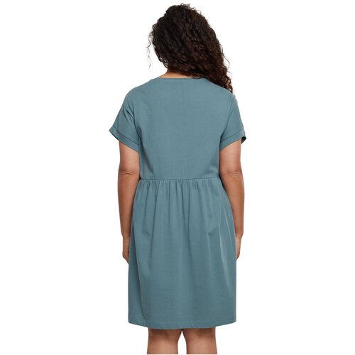 Urban Classics Ladies Organic Empire Valance Tee Dress paleleaf XXL