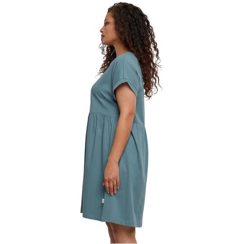 Urban Classics Ladies Organic Empire Valance Tee Dress paleleaf XXL