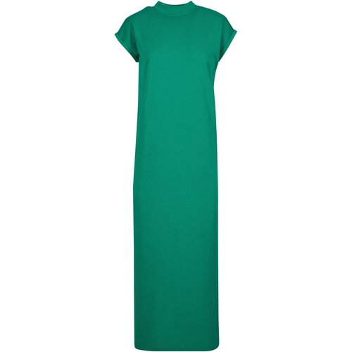 Urban Classics Ladies Long Extended Shoulder Dress ferngreen XL