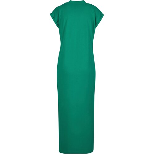 Urban Classics Ladies Long Extended Shoulder Dress ferngreen XL