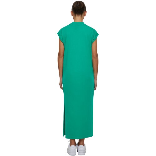 Urban Classics Ladies Long Extended Shoulder Dress ferngreen XL