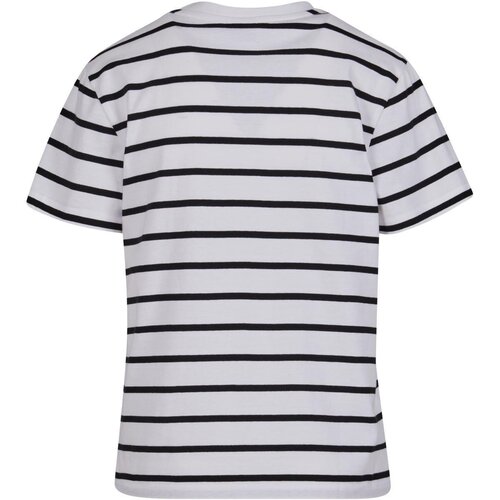 Urban Classics Ladies Striped Boxy Tee black/white 3XL