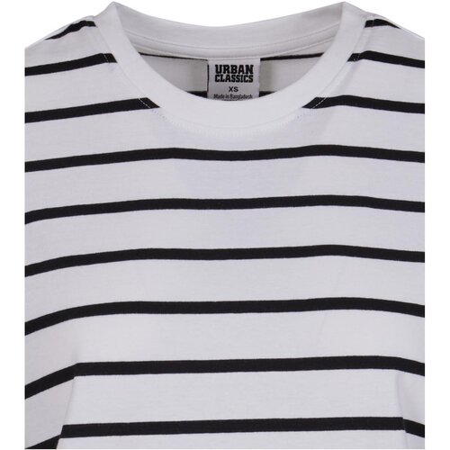 Urban Classics Ladies Striped Boxy Tee black/white 3XL