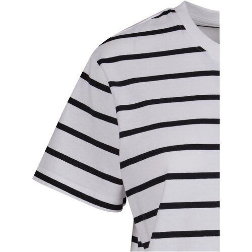 Urban Classics Ladies Striped Boxy Tee black/white 3XL